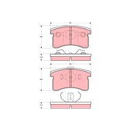 TRW Brake Pads GDB3126 - Brake Pads
