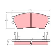 TRW Brake Pads GDB3128 - Brake Pads