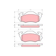 TRW Brake Pads GDB3136 - Brake Pads
