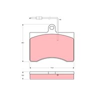 TRW Brake Pads GDB314 - Brake Pads