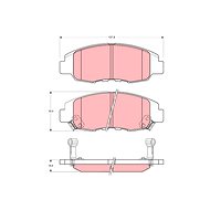 TRW Brake Pads GDB3144 - Brake Pads