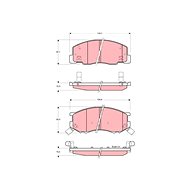 TRW Brake Pads GDB3157 - Brake Pads