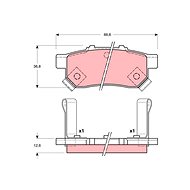 TRW Brake Pads GDB3160 - Brake Pads