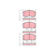 TRW Brake Pads GDB3166 - Brake Pads