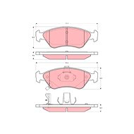 TRW Brake Pads GDB3173 - Brake Pads