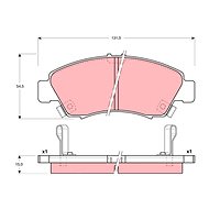 TRW Brzdové destičky GDB3176 - Brake Pads