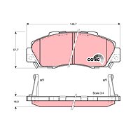 TRW Brake Pads GDB3177 - Brake Pads