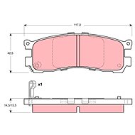 TRW Brake Pads GDB3179 - Brake Pads