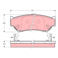 TRW Brzdové destičky GDB3182 - Brake Pads