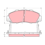 TRW Brake Pads GDB3188 - Brake Pads