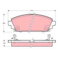 TRW Brake Pads GDB3189 - Brake Pads