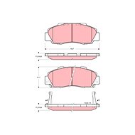 TRW Brake Pads GDB3196 - Brake Pads