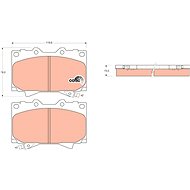 TRW Brake Pads GDB3197 - Brake Pads
