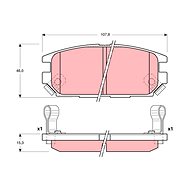 TRW Brake Pads GDB3199 - Brake Pads