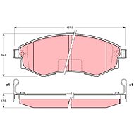 TRW Brake Pads GDB3211 - Brake Pads