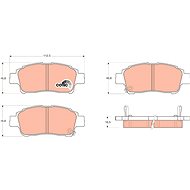 TRW Brake Pads GDB3218 - Brake Pads