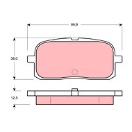 TRW Brake Pads GDB3225 - Brake Pads