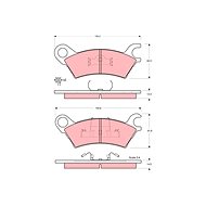 TRW Brake Pads GDB324 - Brake Pads