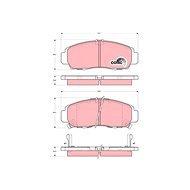 TRW Brake Pads GDB3240 - Brake Pads