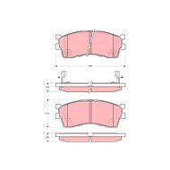 TRW Brake Pads GDB3245 - Brake Pads