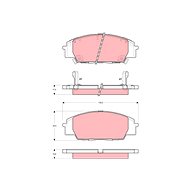 TRW Brake Pads GDB3250 - Brake Pads