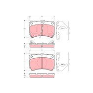 TRW Brake Pads GDB3252 - Brake Pads