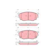 TRW Brzdové destičky GDB3253 - Brake Pads