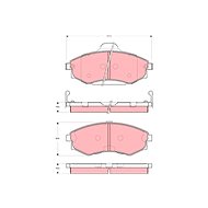 TRW Brake Pads GDB3259 - Brake Pads