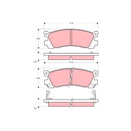 TRW Brake Pads GDB3264 - Brake Pads