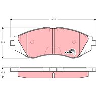 TRW Brake Pads GDB3265 - Brake Pads