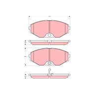 TRW Brake Pads GDB3273 - Brake Pads