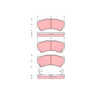 TRW Brake Pads GDB3275 - Brake Pads