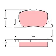 TRW Brake Pads GDB3278 - Brake Pads