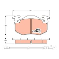 TRW Brzdové destičky GDB328 - Brake Pads