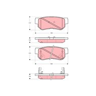 TRW Brake Pads GDB3282 - Brake Pads