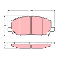 TRW Brake Pads GDB3286 - Brake Pads