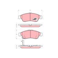 TRW Brake Pads GDB3290 - Brake Pads