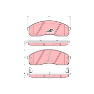 TRW Brake Pads GDB3301 - Brake Pads