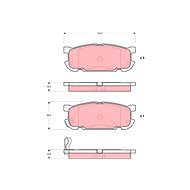 TRW Brake Pads GDB3303 - Brake Pads