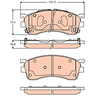TRW Brake Pads GDB3304 - Brake Pads