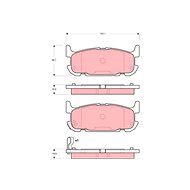 TRW Brake Pads GDB3318 - Brake Pads
