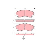 TRW Brzdové destičky GDB3321 - Brake Pads