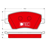 TRW Brzdové destičky GDB3332DTE - Brake Pads