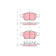 TRW Brake Pads GDB3335 - Brake Pads