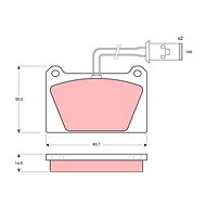 TRW Brake Pads GDB336 - Brake Pads