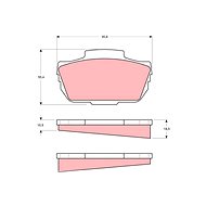 TRW Brake Pads GDB337 - Brake Pads