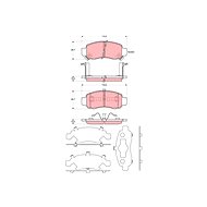 TRW Brake Pads GDB3376 - Brake Pads