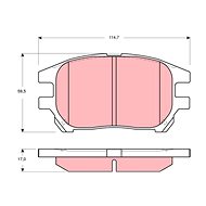 TRW Brake Pads GDB3379 - Brake Pads