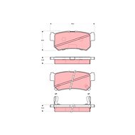 TRW Brake Pads GDB3382 - Brake Pads
