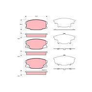 TRW Brzdové destičky GDB3388 - Brake Pads